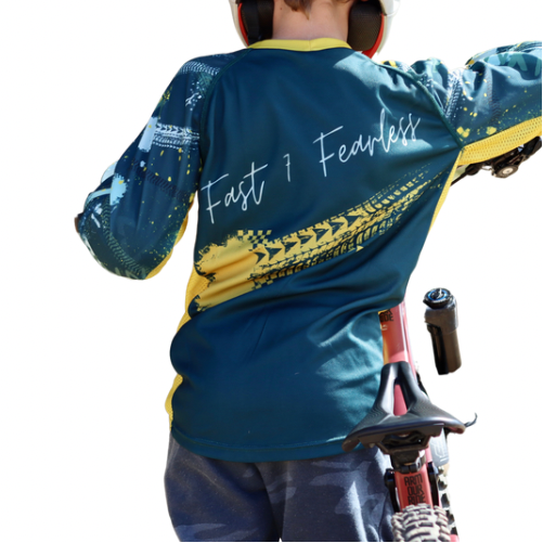 Fast & Fearless MTB Jersey - Dark