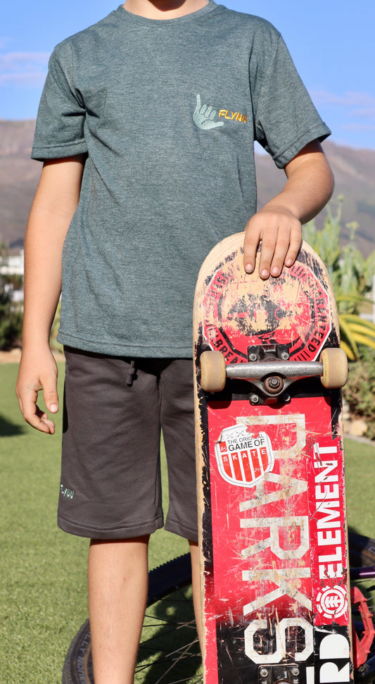 T-shirt (Melange Green)