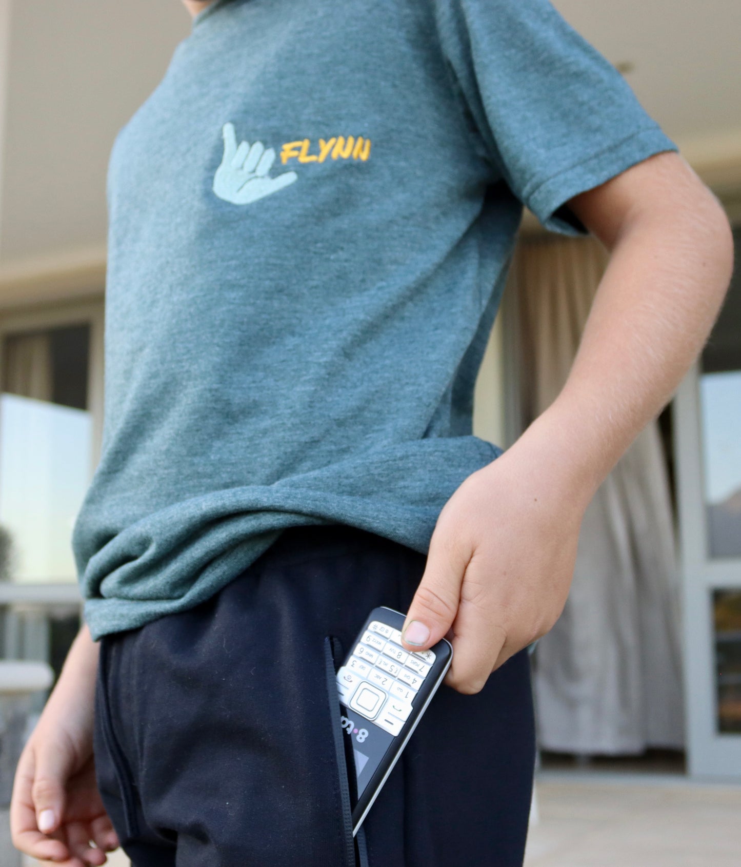 T-shirt (Melange Green)